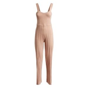Guess Knit Sweater Jumpsuit Blush Pink Size Small